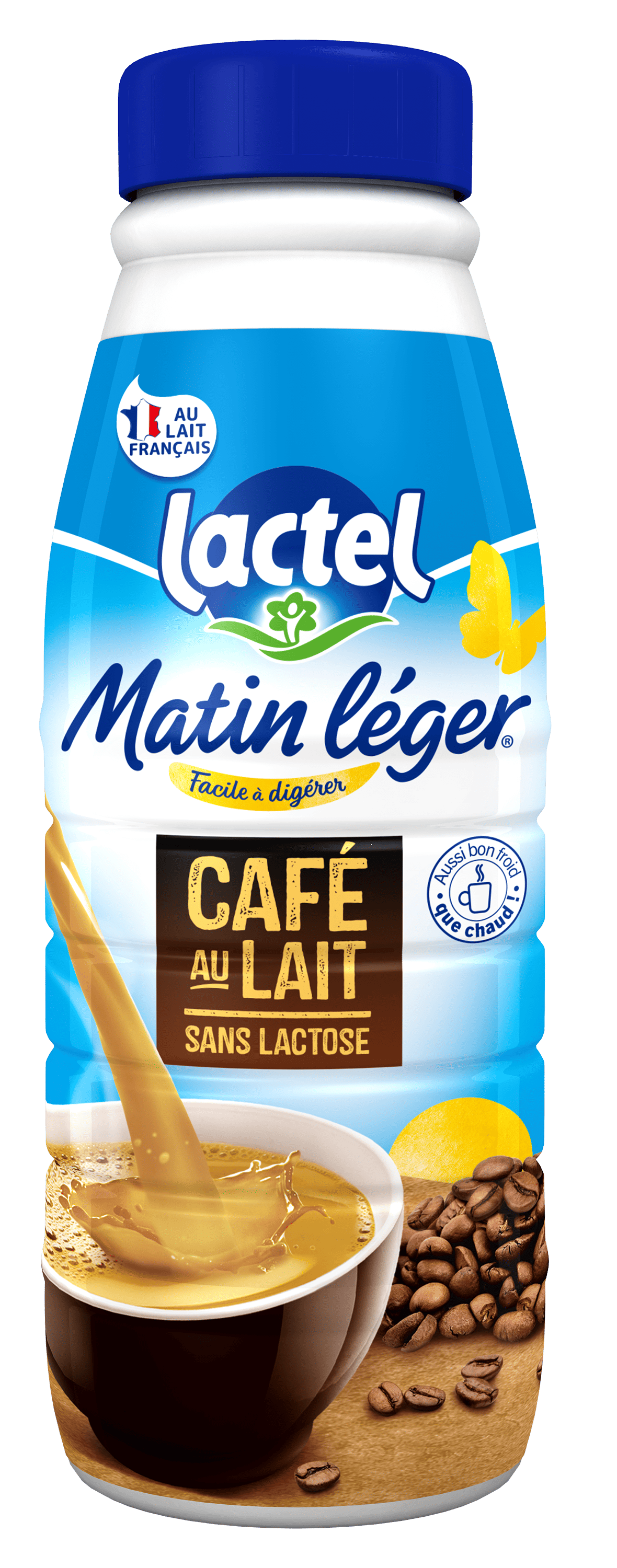 Lactel Matin Léger café au lait sans lactose